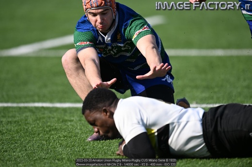 2022-03-20 Amatori Union Rugby Milano-Rugby CUS Milano Serie B 1920